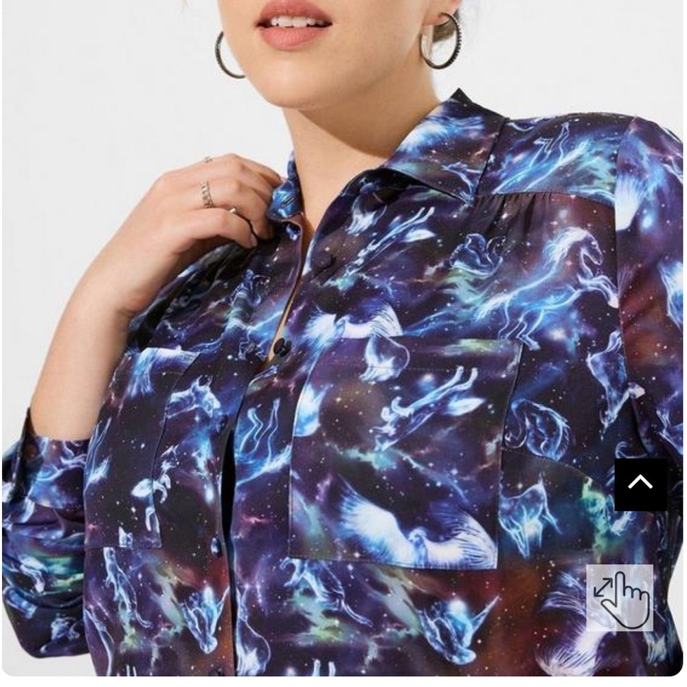 Torrid Madison Harry Potter Blouse 1